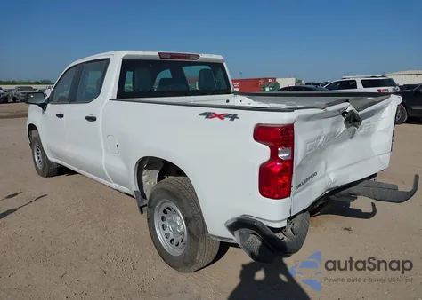 2024 Chevrolet Silverado 1500 4Wd Standard Bed Wt z USA, uszkodzony, nr VIN 1GCUDAEDXRZ342524